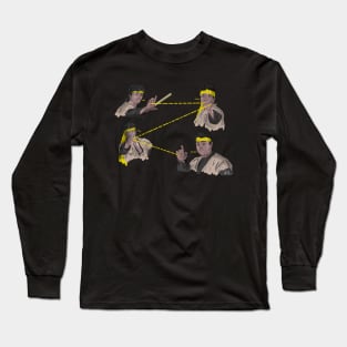 Big Trouble on Team Yellow! Long Sleeve T-Shirt